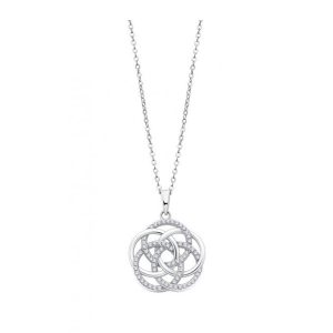 COLAR LOTUS SILVER, PRATA 925