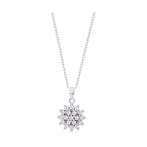 COLAR LOTUS SILVER, PRATA 925