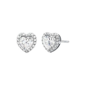 PAR DE BRINCOS MICHAEL KORS SILVER, PRATA 925