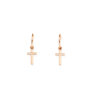 PAR DE BRINCOS AMEN, PRATA 925