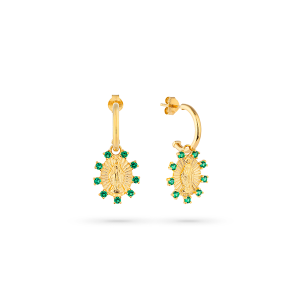 PAR DE BRINCOS RADIANT, PRATA 925